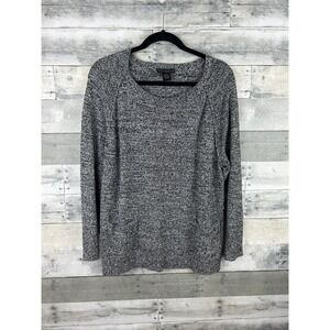 Preswick And Moore Women's 1X Gray Sweater With Pockets